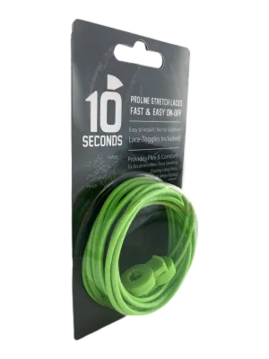 10 Seconds ® Proline MultiSport Stretch Lace | Neon Green