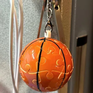 🧩3D Stereo Puzzle Key Chain⚽️