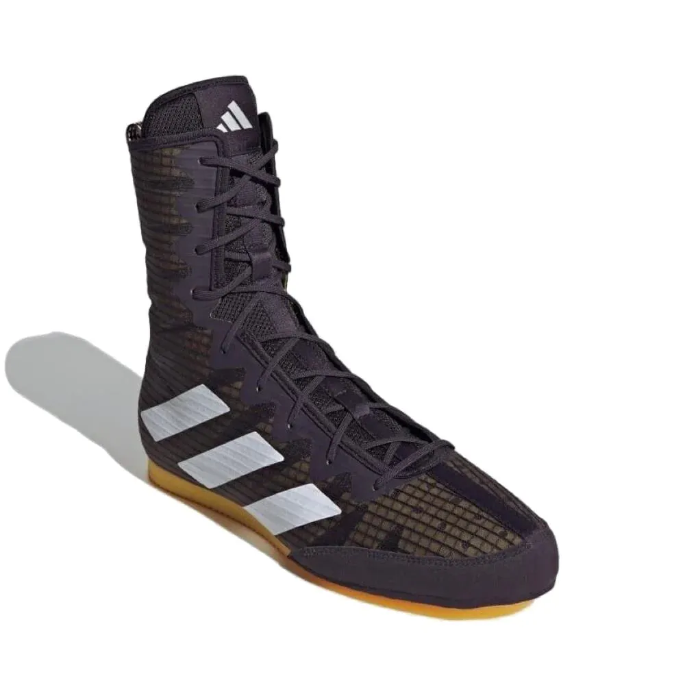 Adidas BOX HOG 4 Boxing Shoes Black OLY