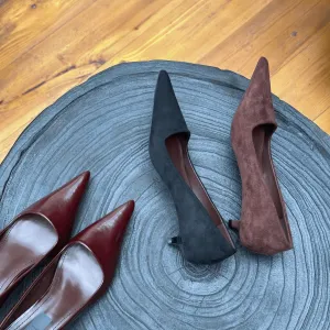 KalonBd 2025 autumn new French kitten low heel (Pre-Book)