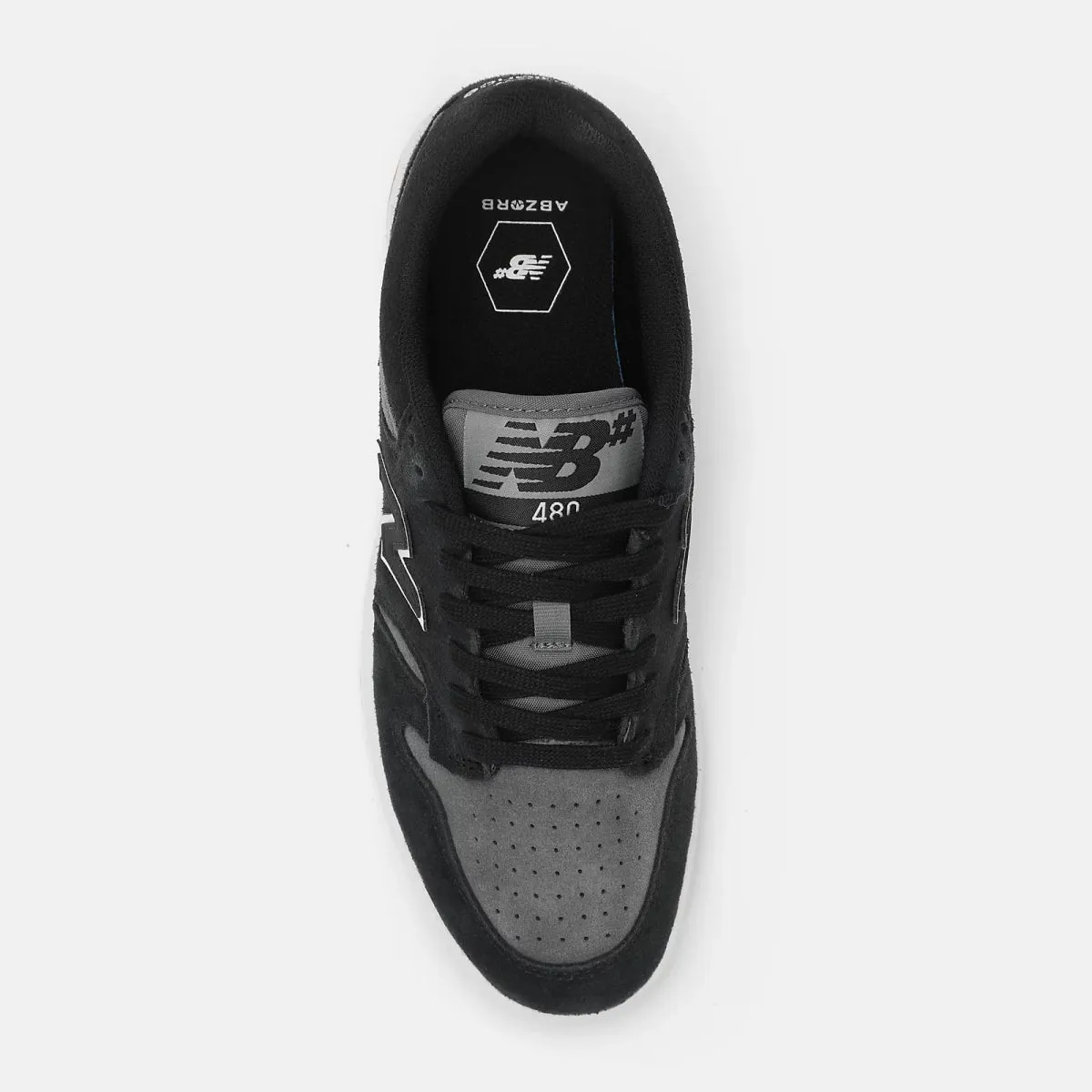 New Balance Numeric 480 in Black/Grey