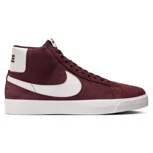NIKE SB BLAZER MID BURGUNDY CRUSH / SUMMIT WHITE