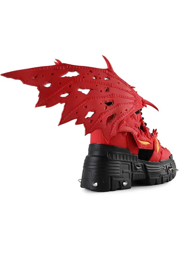 Red Apple | PLATFORM SNEAKERS**