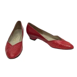 Red Leather Shoes