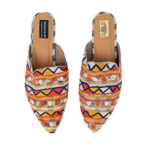 Samburu Hand Embroidered Babouche