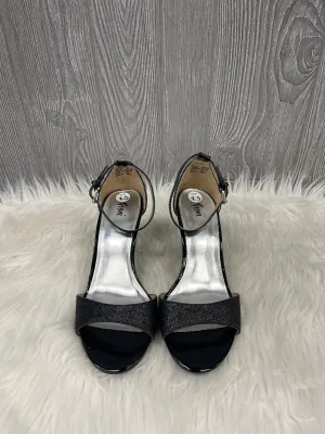 Shoes Heels Kitten By Fioni In Black, Size: 7.5