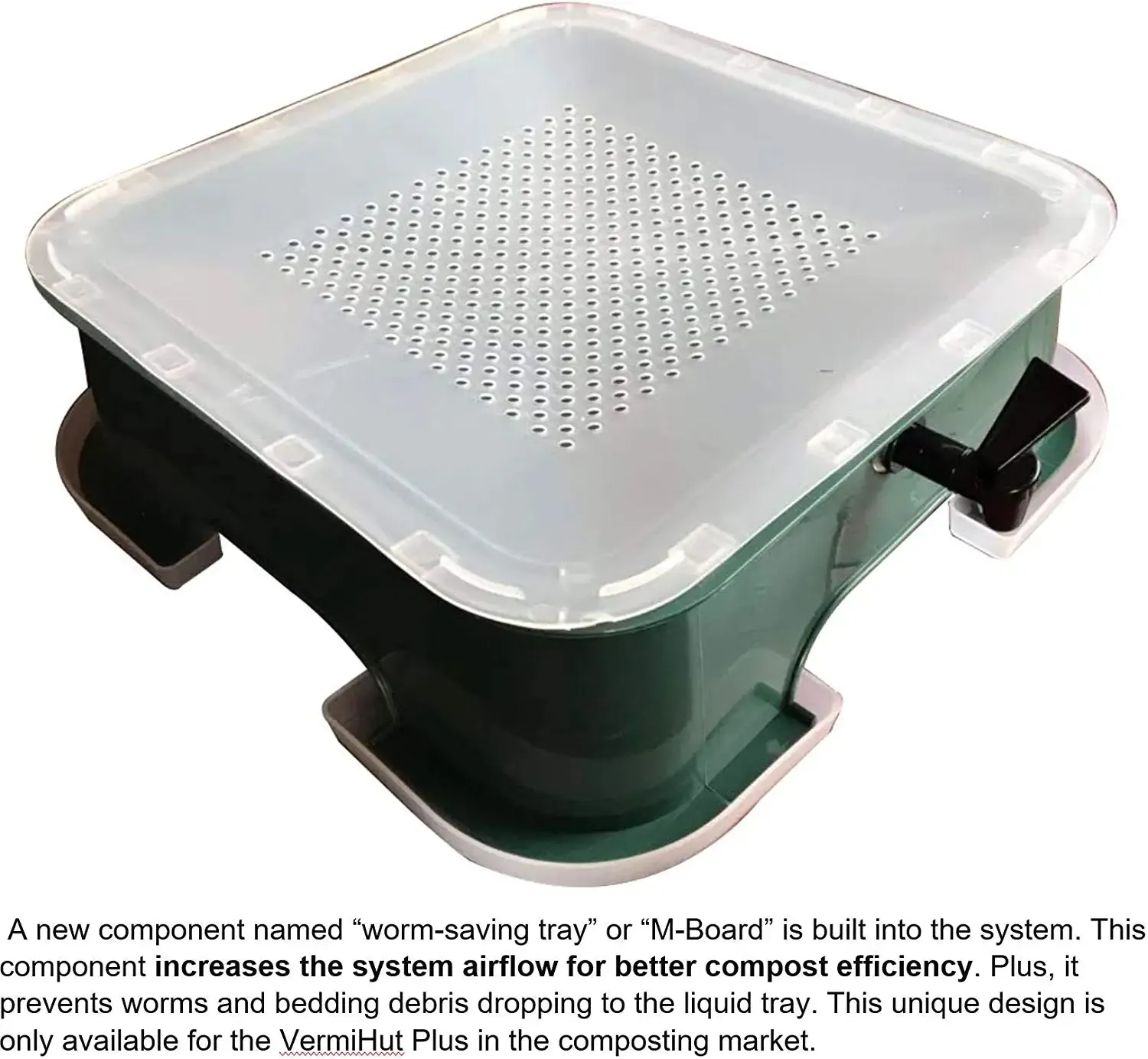 The Squirm Firm VermiHut Plus 5-Tray Worm Compost Bin – Easy Setup and Sustainable Design